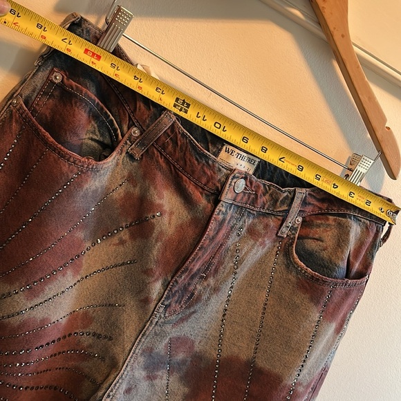 Free People Aurora Mid-Rise Straight Leg Jeans Size 31 NWT - Picture 9 of 17